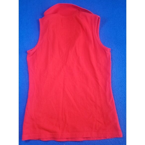 ARIAT Horse Riding Red Sleeveless Shirt Women's Size S/P - Picture 4 of 14
